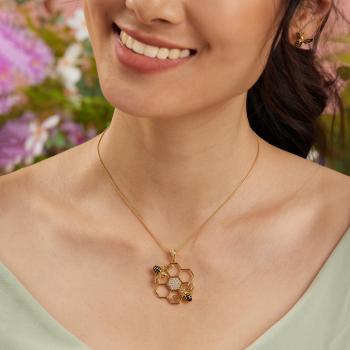 Preview: Bommel Bienen Anhänger